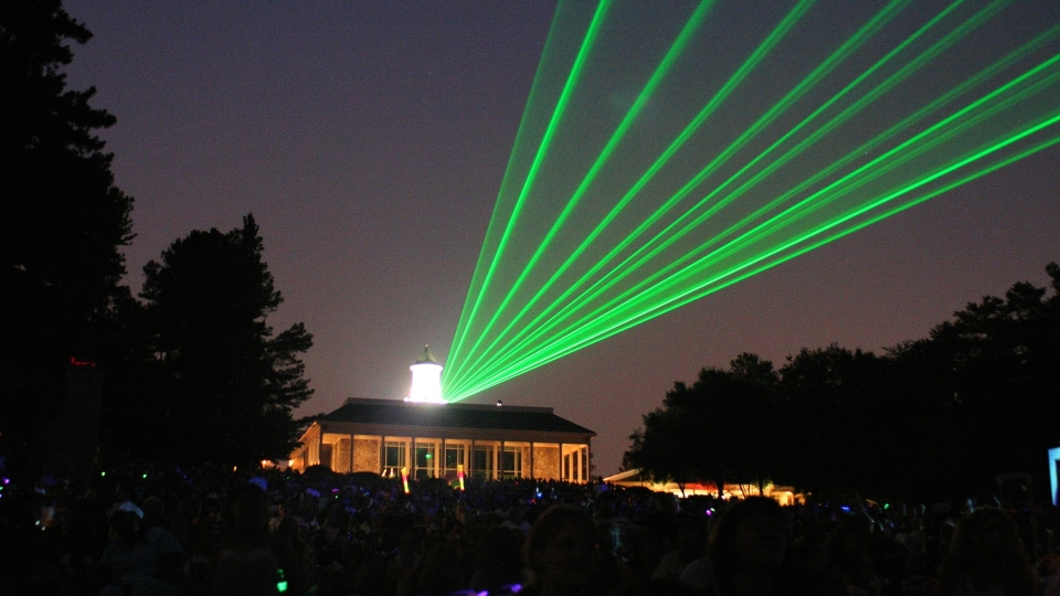 Outdoor Lasershow Skybeam