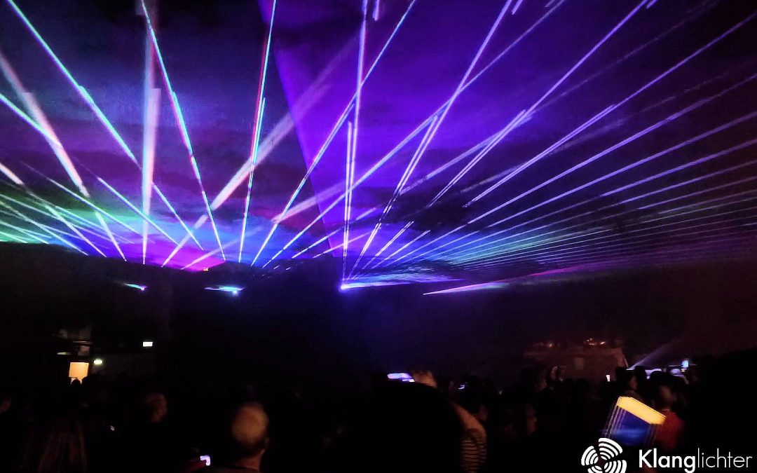 Lasershow als Abschlussevent – Kirmes in Lohmar