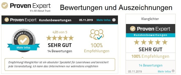 Proven Expert Bewertungsportal