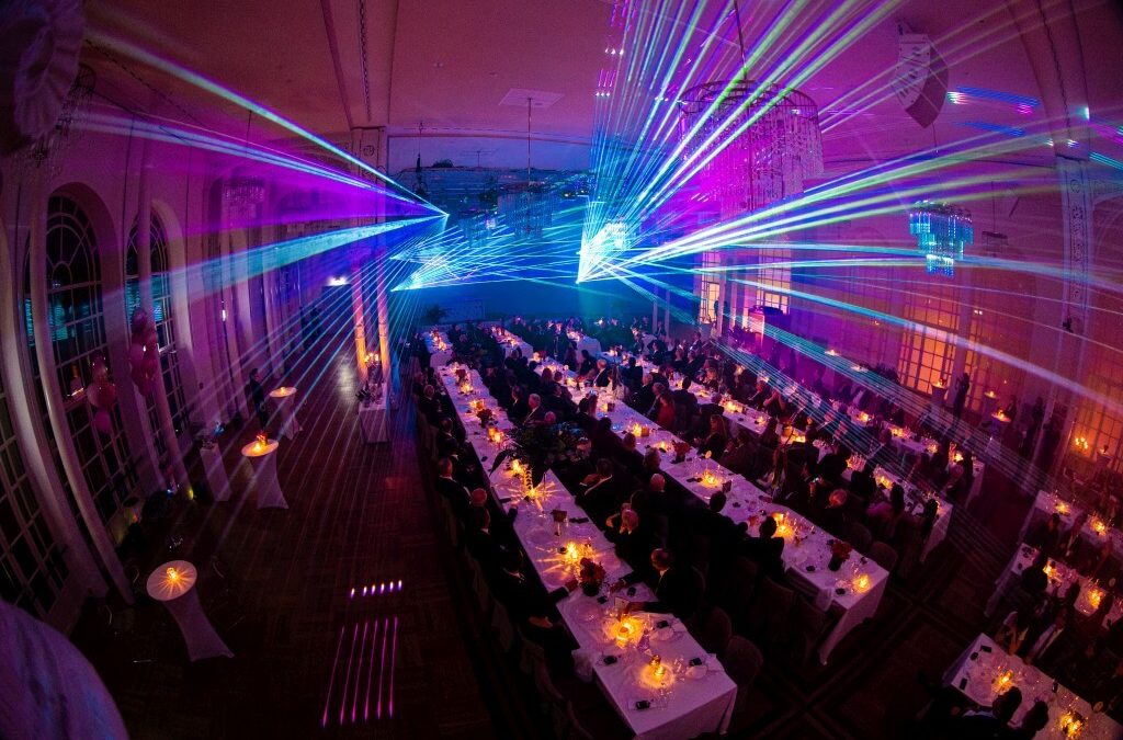 Lasershow zur Jubiläumsfeier: 50 Jahre ISM Cologne