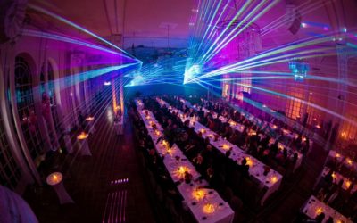 Lasershow zur Jubiläumsfeier: 50 Jahre ISM Cologne