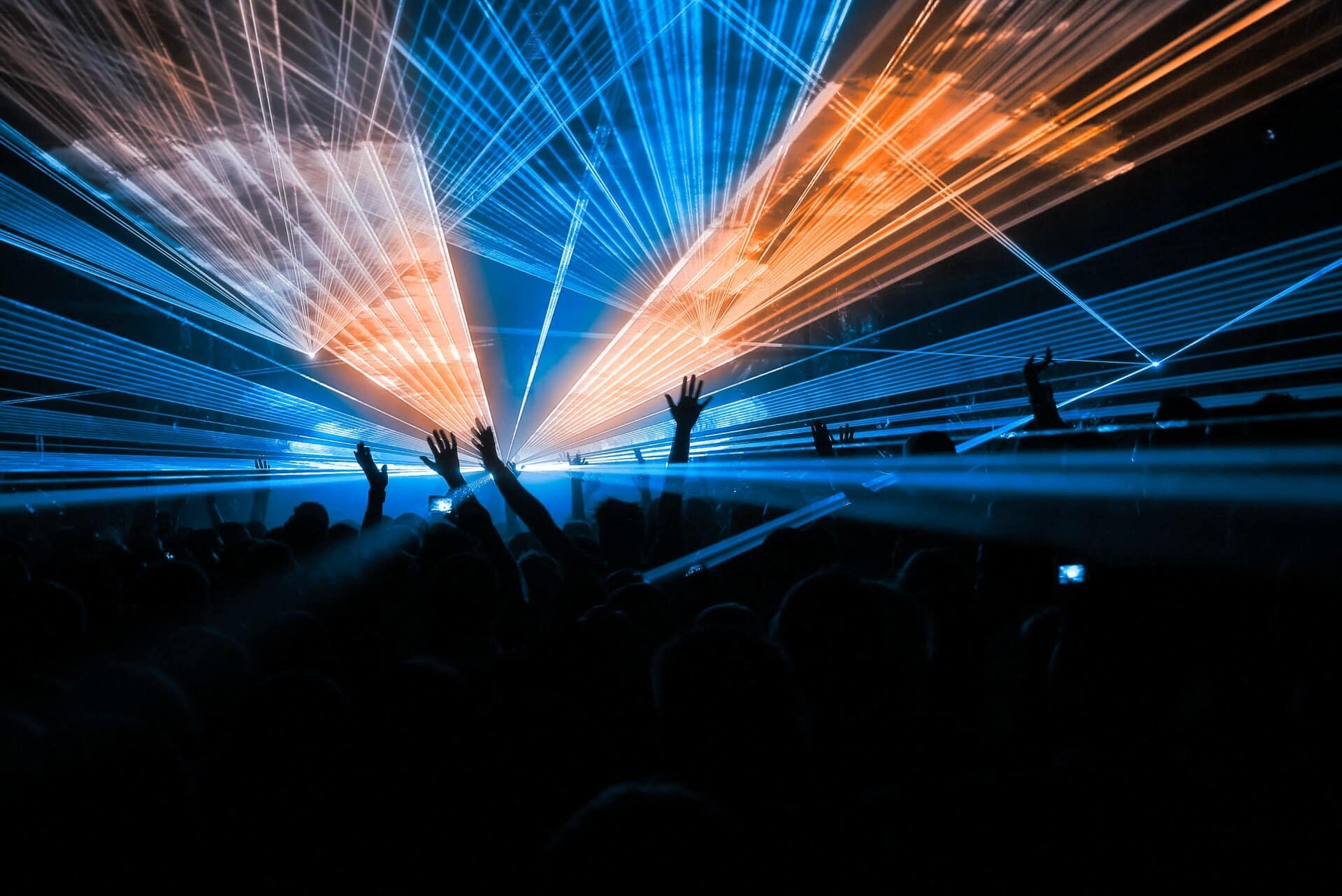 Lasershow Frankfurt